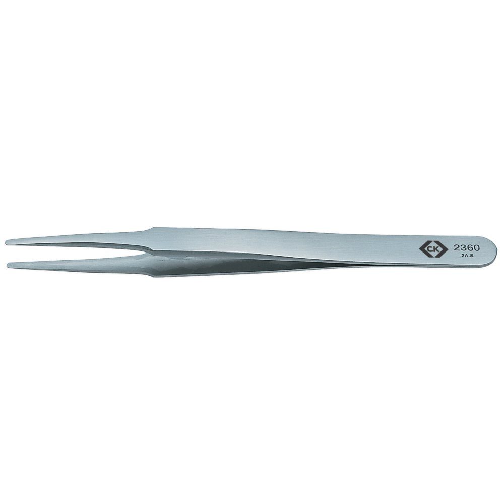 C.K Pinzette C.K T2360 Bestückungspinzette 2a SA Flach-rund, fein 120 mm