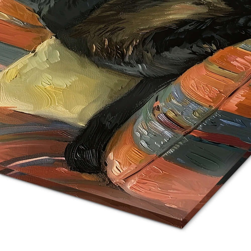 Posterlounge Wandbild Die fette Katze II, Felipe Hora, erhältlich als Poster, Leinwandbild, Wandsticker oder Acrylglasbild