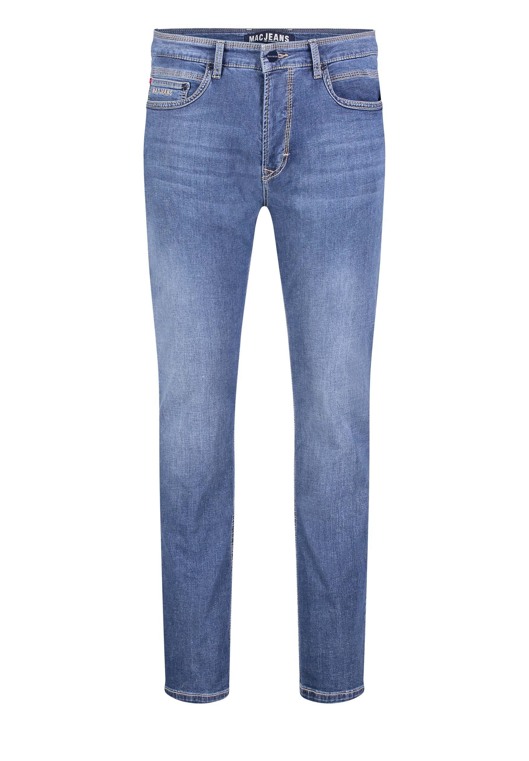 5-Pocket-Jeans MAC ARNE PIPE authentic blue used buffies 0519-00-1799 H547