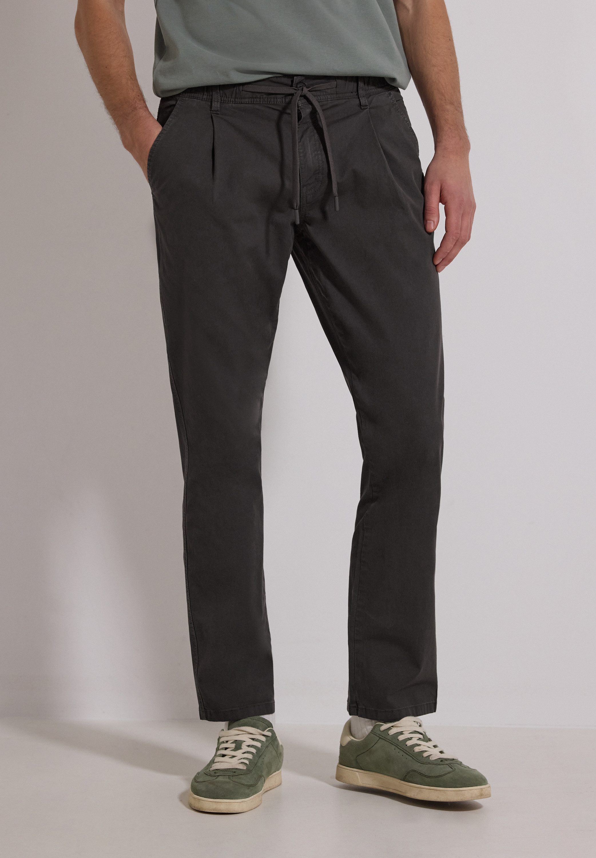 STREET ONE MEN Stoffhose Middle Waist