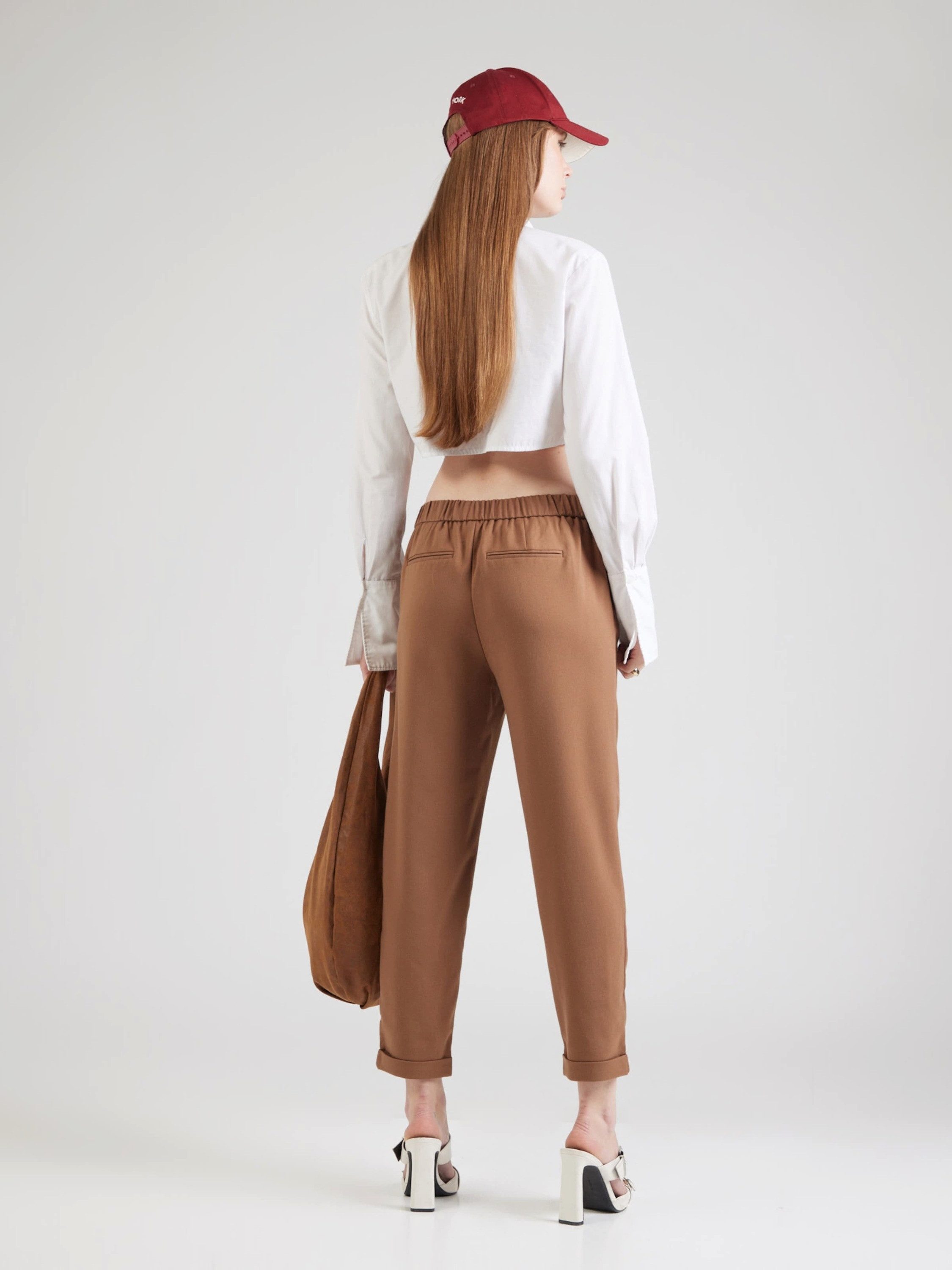 ONLY Bundfaltenhose ONLRITA (1-tlg) Falten