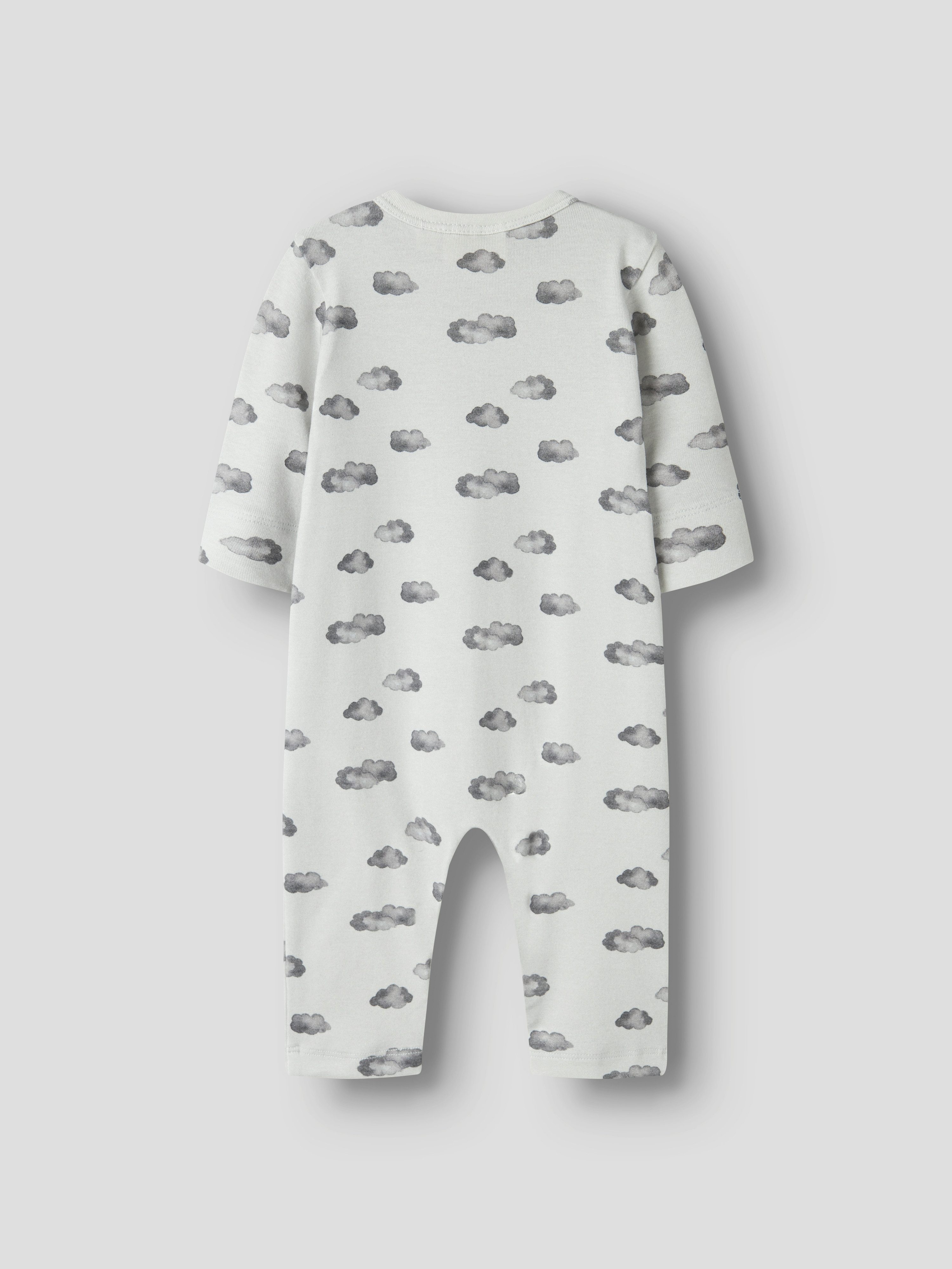 Lil' Atelier Schlafanzug NBMGIO LS NIGHTSUIT LIL aus Baumwollmischung, bequeme Passform, mit Druckknöpfen