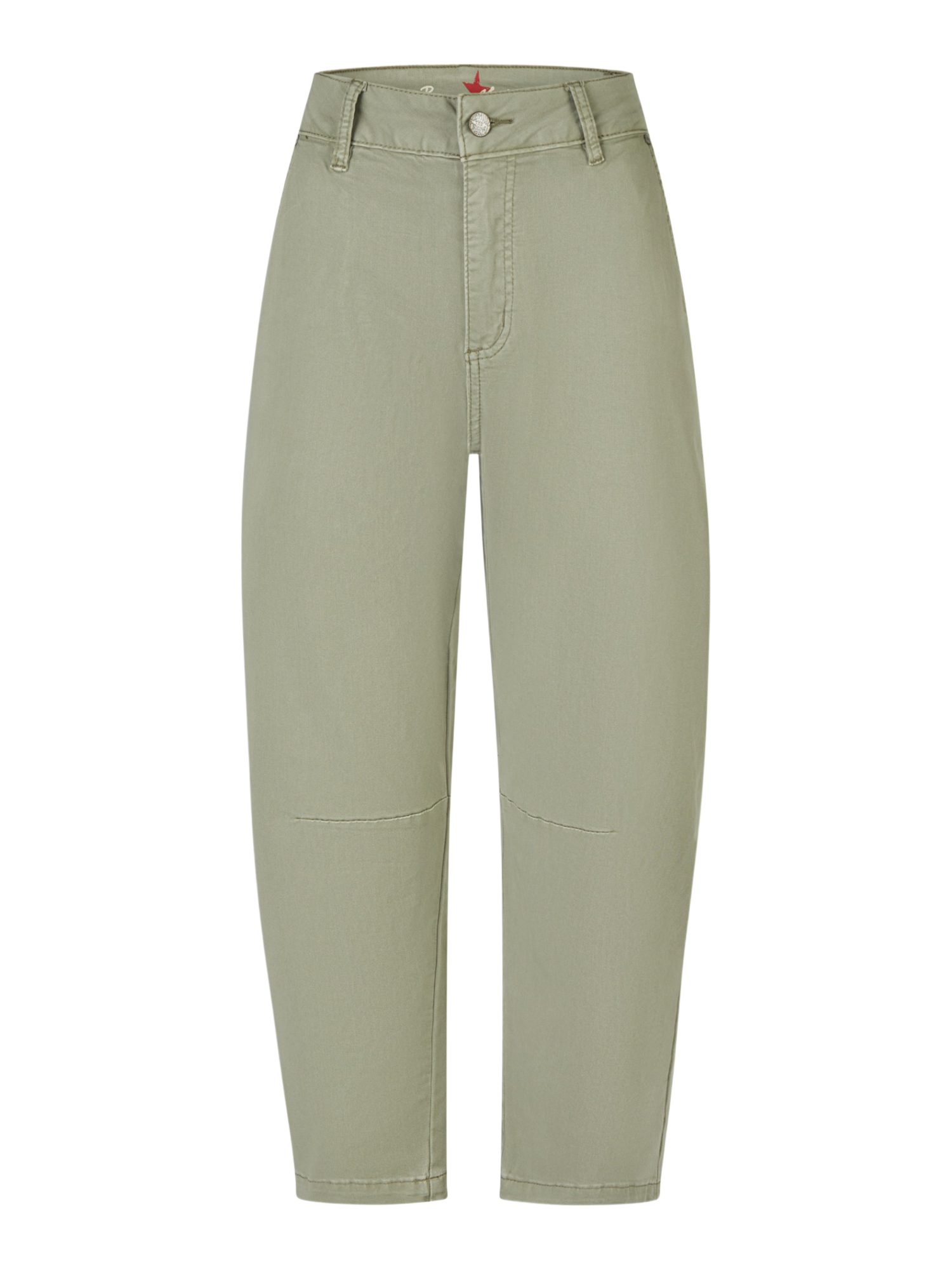 Buena Vista Stoffhose grün,Casual,Baumwolle,Unifarben,Barrel Fit