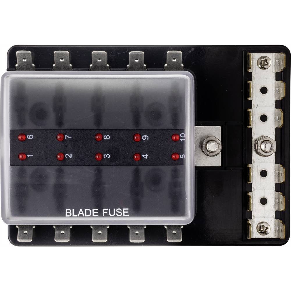 COMPONENTS Sicherungen mit Sicherungshalter TRU mit, für Flachsicherungs-Halter Statusanzeige 10