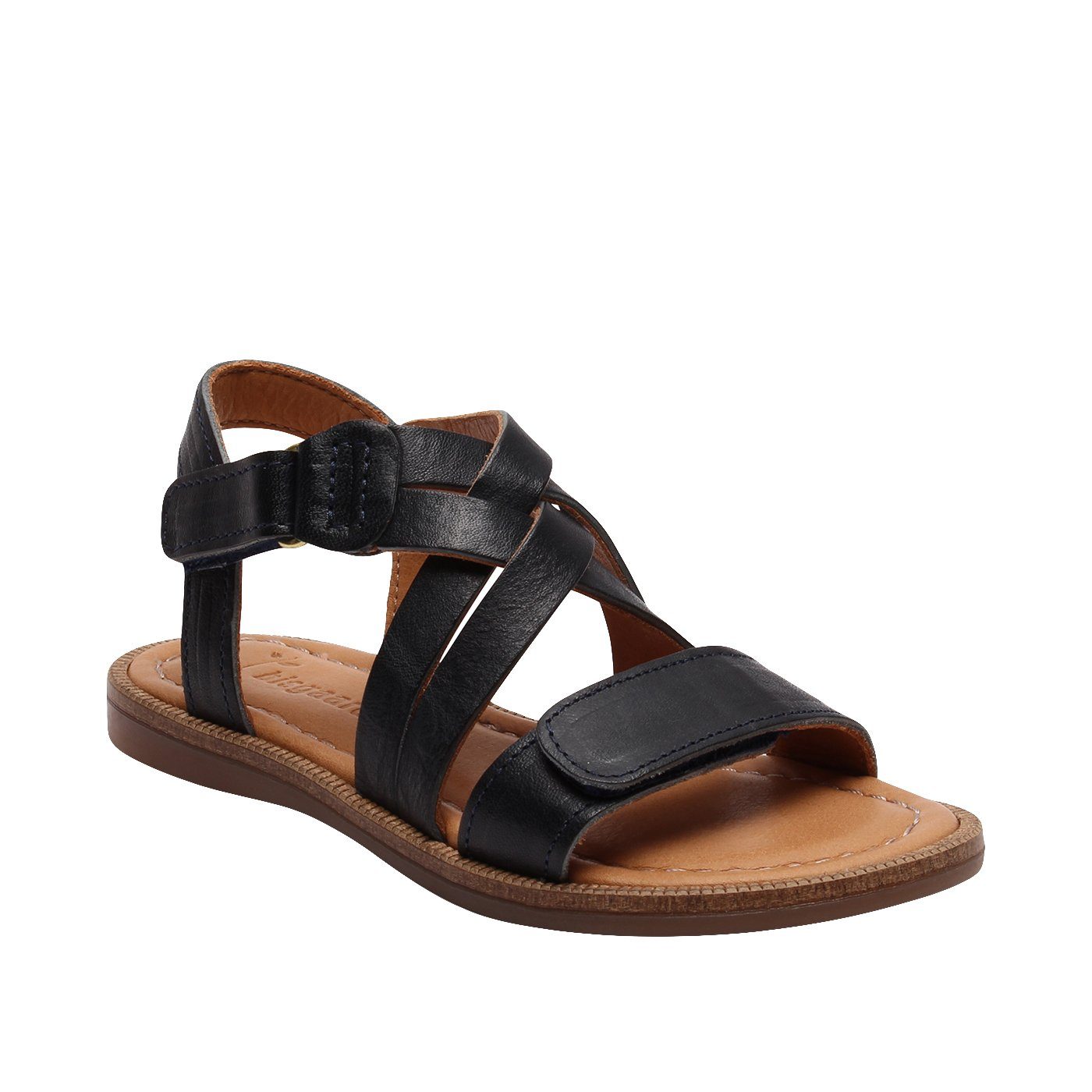 Bisgaard Bisgaard Sandalen 71946 Clea Leder Mädchen Klett Sandalette