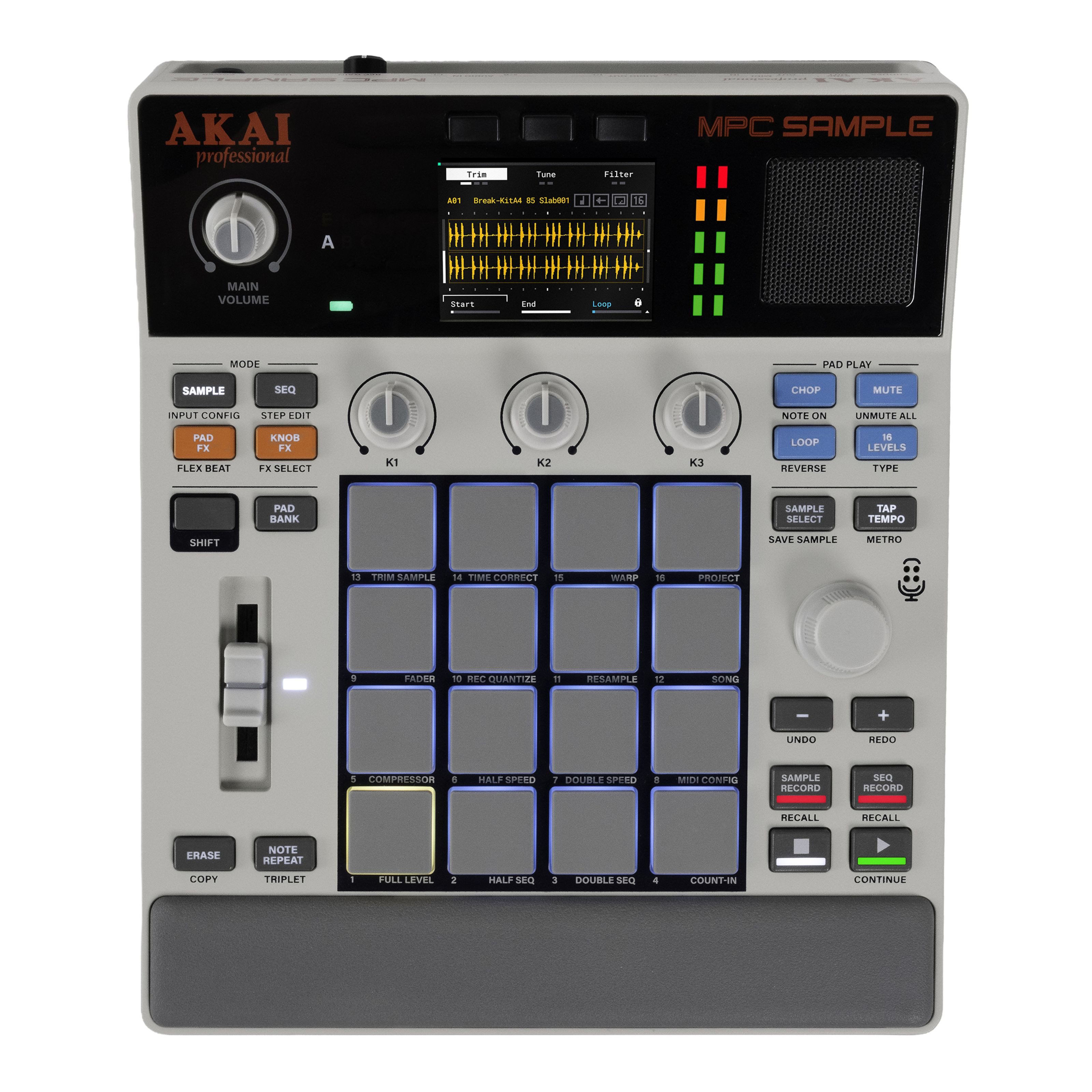 Akai Synthesizer (Groove-Tools, Sampler), MPC Sample - Sampler