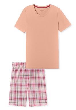 Schiesser Pyjama Comfort Essentials (Set, 2 tlg) Schlafanzug - Baumwolle - Atmungsaktiv