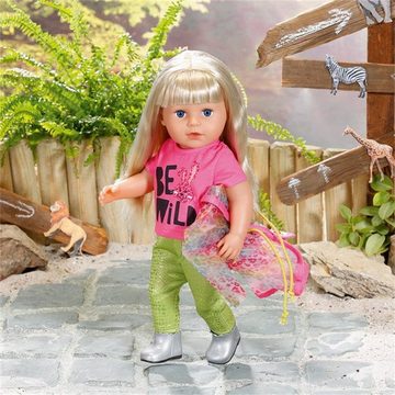 Zapf Creation® Puppenkleidung 828328 BABY born Deluxe Trendiges Regenbogen Set 43cm