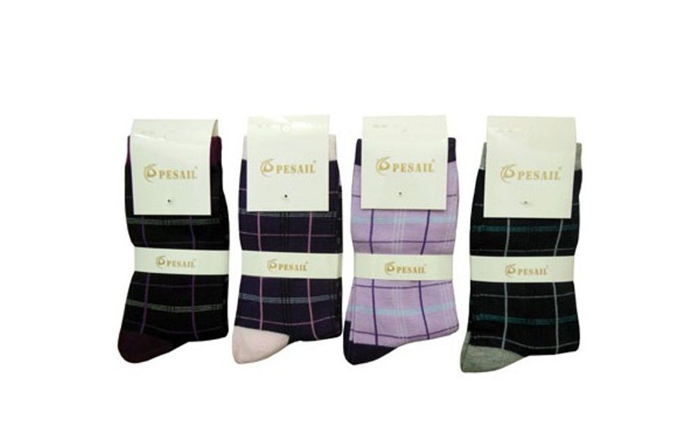 Kniestrümpfe 12 Paar Mädchen Socken Strümpfe gemustert, SM1021