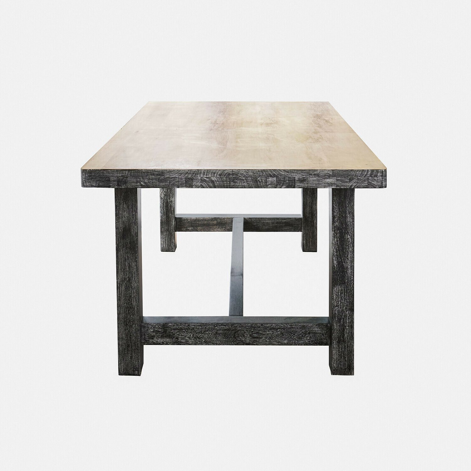 Mirabeau Esstisch Tisch Oaklynne braun/schwarz