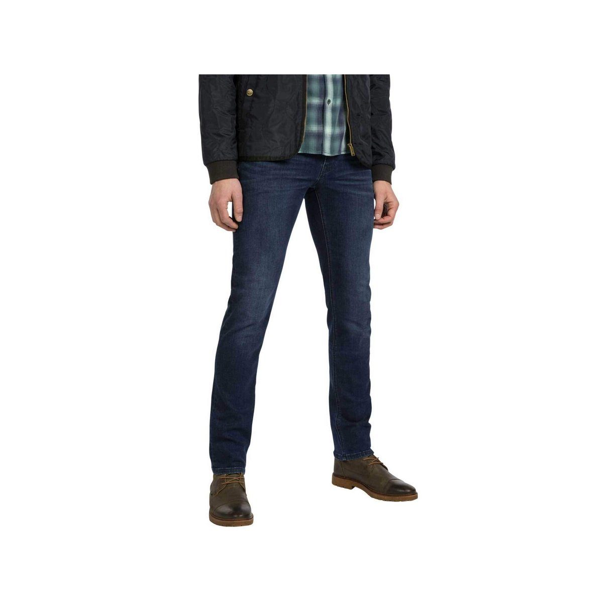 LEGEND blau (1-tlg) Straight-Jeans PME regular
