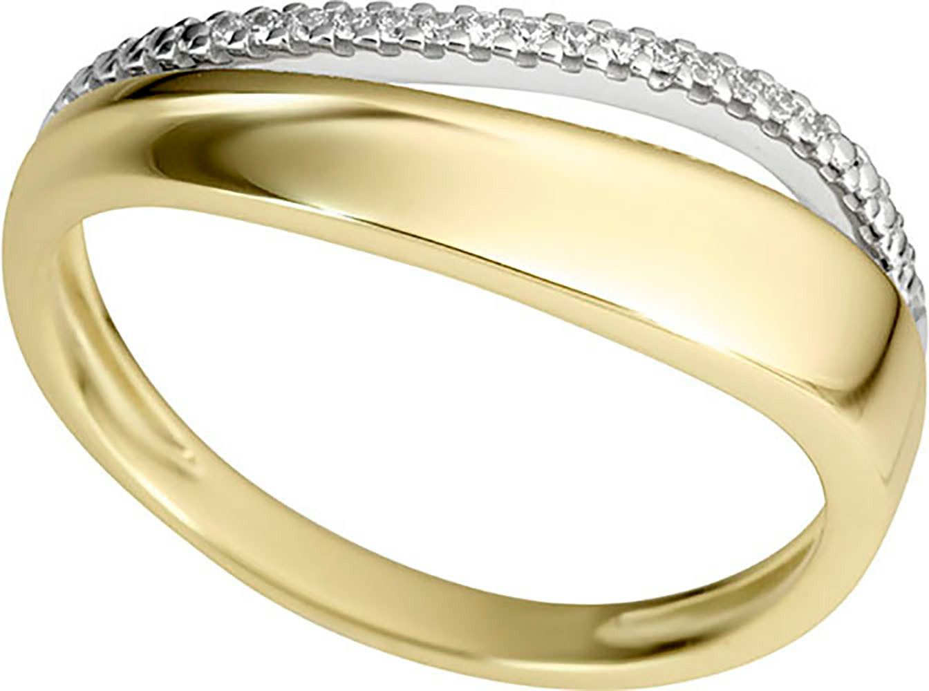 Firetti Diamantring Schmuck Geschenk Gold 333 Damenring Goldring Fingerring, mit Diamanten