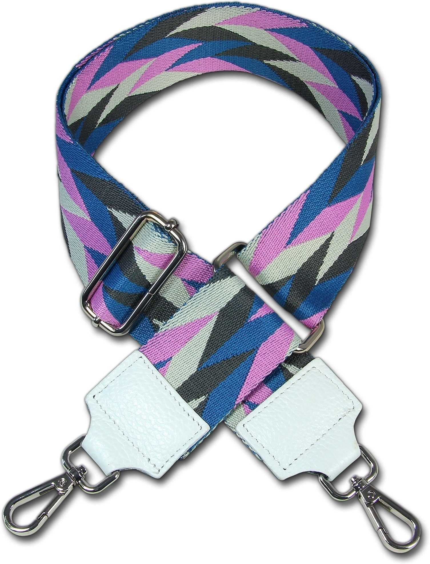 Tragegurt Florence Damen Boho-Gurt Canvas Leder