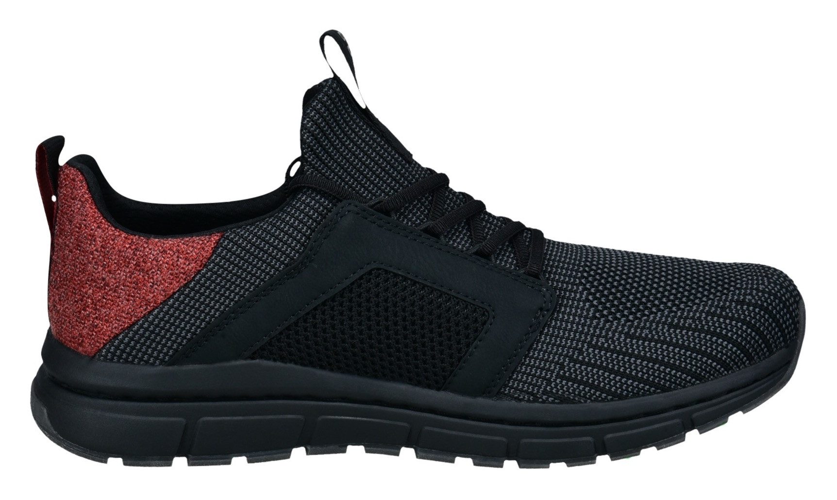 bugatti Sneaker, Schnürschuh, Halbschuh, Freizeitschuh, Kontrastbesatz an der Ferse