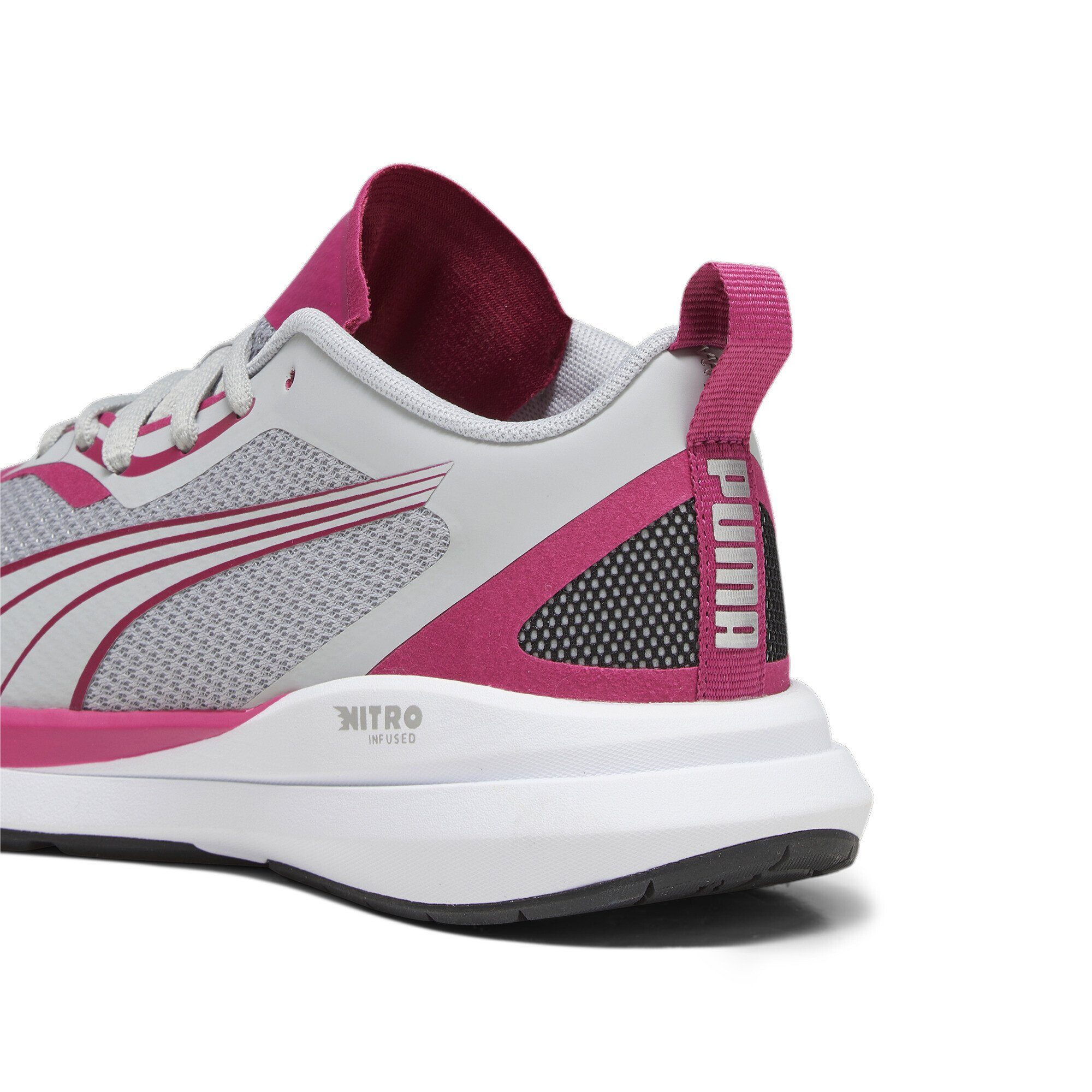 Kruz Sneakers Ash Metallic PUMA Gray Silver Jugendliche NITRO™ Sneaker PUMA Pinktastic Pink