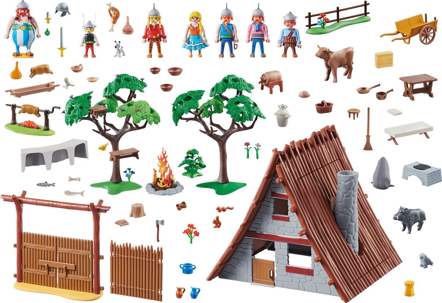 Playmobil® Großes Dorffest (70931), Asterix Konstruktions-Spielset, günstig online kaufen