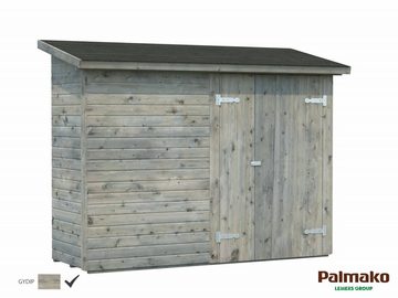 Palmako Gerätehaus Leif 2,2 Holz Gartenhaus, BxT: 234x95 cm