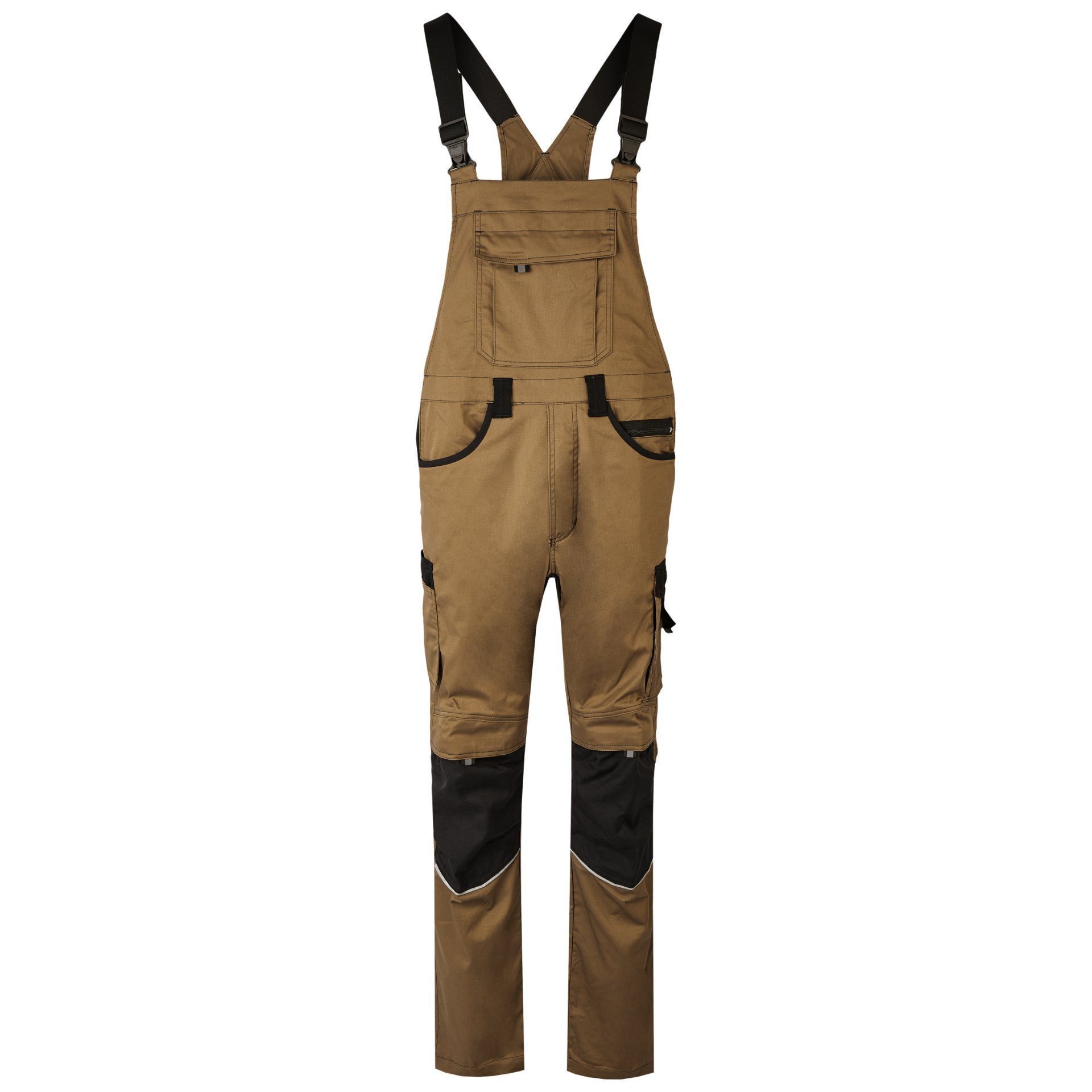 Hans Schäfer Workwear Arbeitslatzhose Professional Latzhose  - Sand - Gr: 52