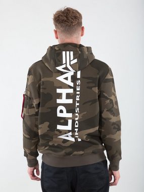 Alpha Industries Hoodie ALPHA INDUSTRIES Men - Hoodies Back Print Hoody Camo