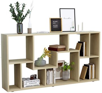 VCM Standregal Holz Stand Regal Raumteiler Bücherregal Lanisa L, 1-tlg.