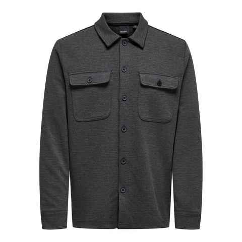 ONLY & SONS Langarmhemd ONSNEWKODYL OVERSHIRT SWEAT NOOS