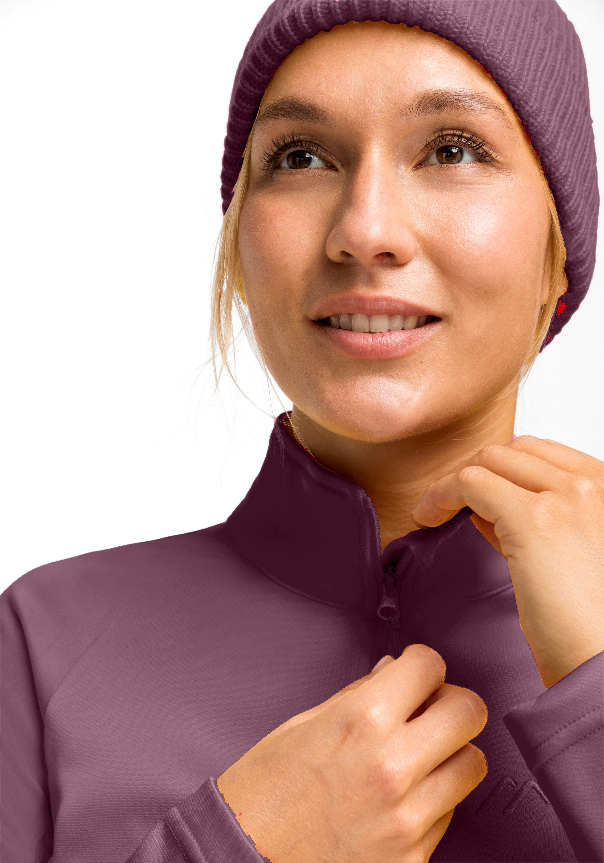Maier Sports Fleecepullover Eva Damen Fleece, funktioneller Midlayer, Half- günstig online kaufen