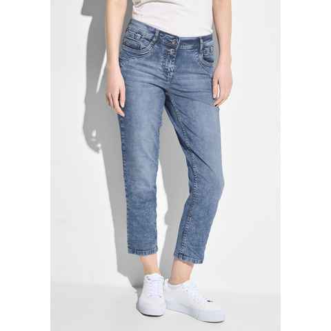 Cecil 7/8-Jeans in hellblauer Waschung