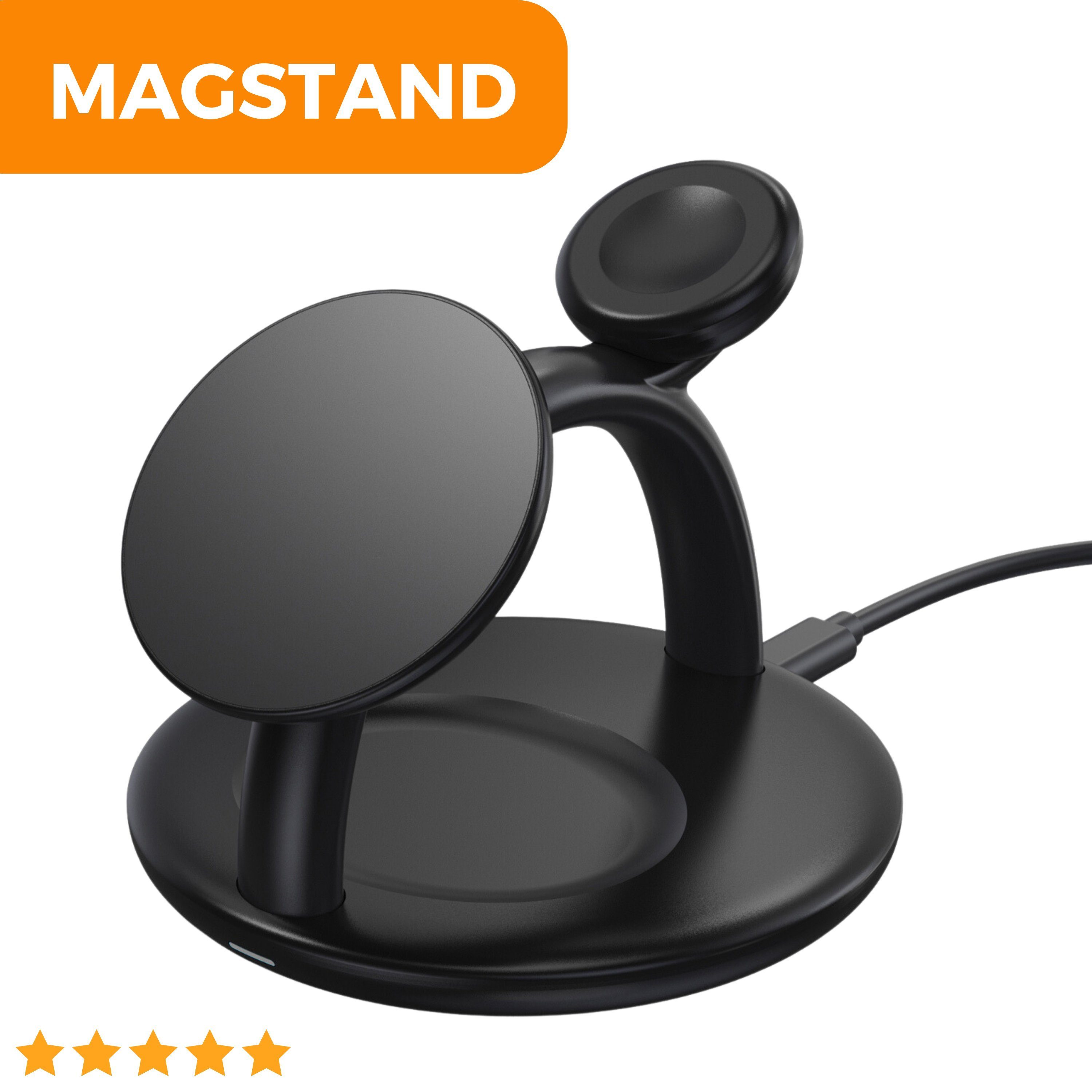 MagSafe Magnetisch Qi Wireless Ladegerät Wireless Charger Induktions-Ladegerät