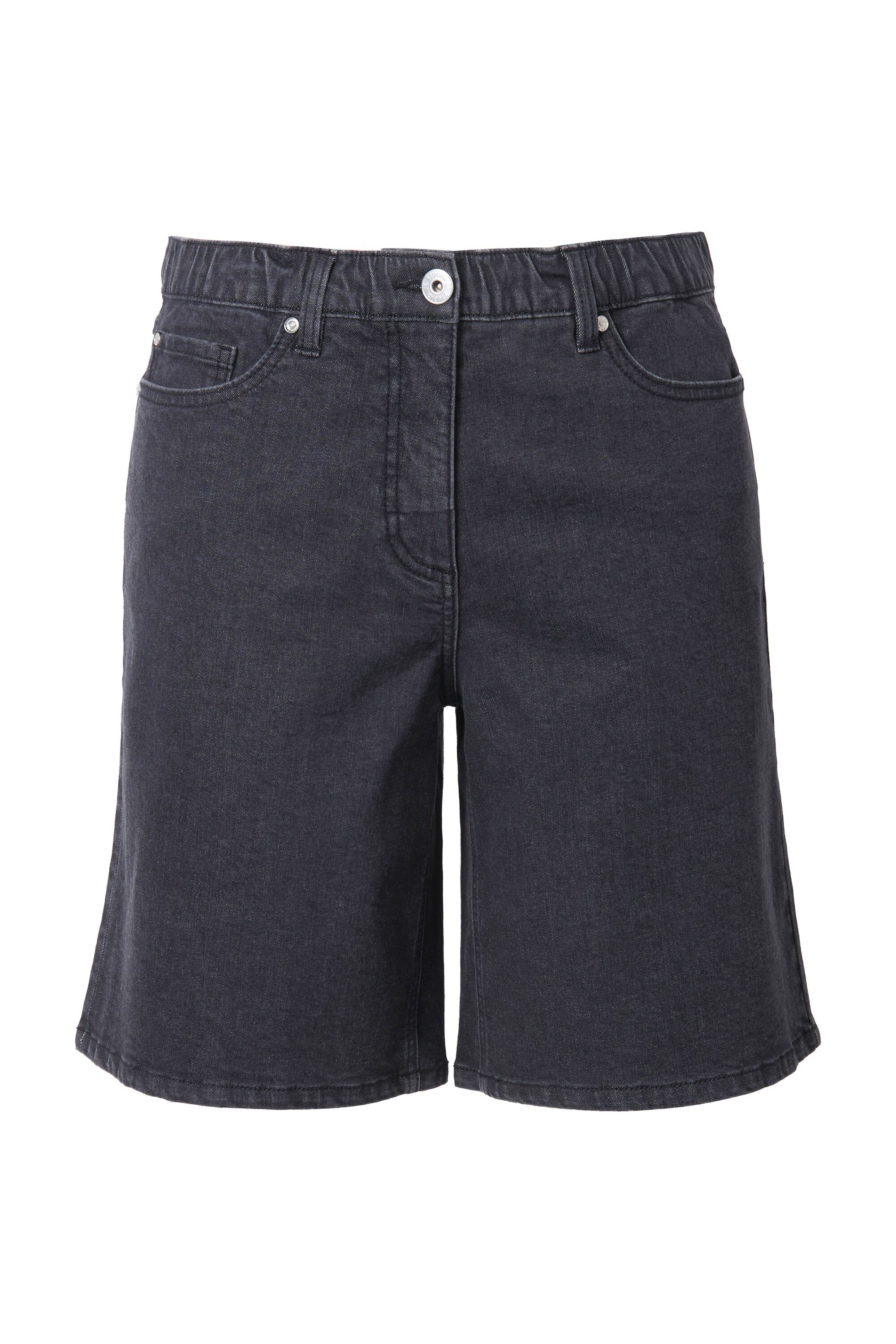 Studio Untold 5-Pocket-Jeans Jeans-Bermuda Wide Legs günstig online kaufen