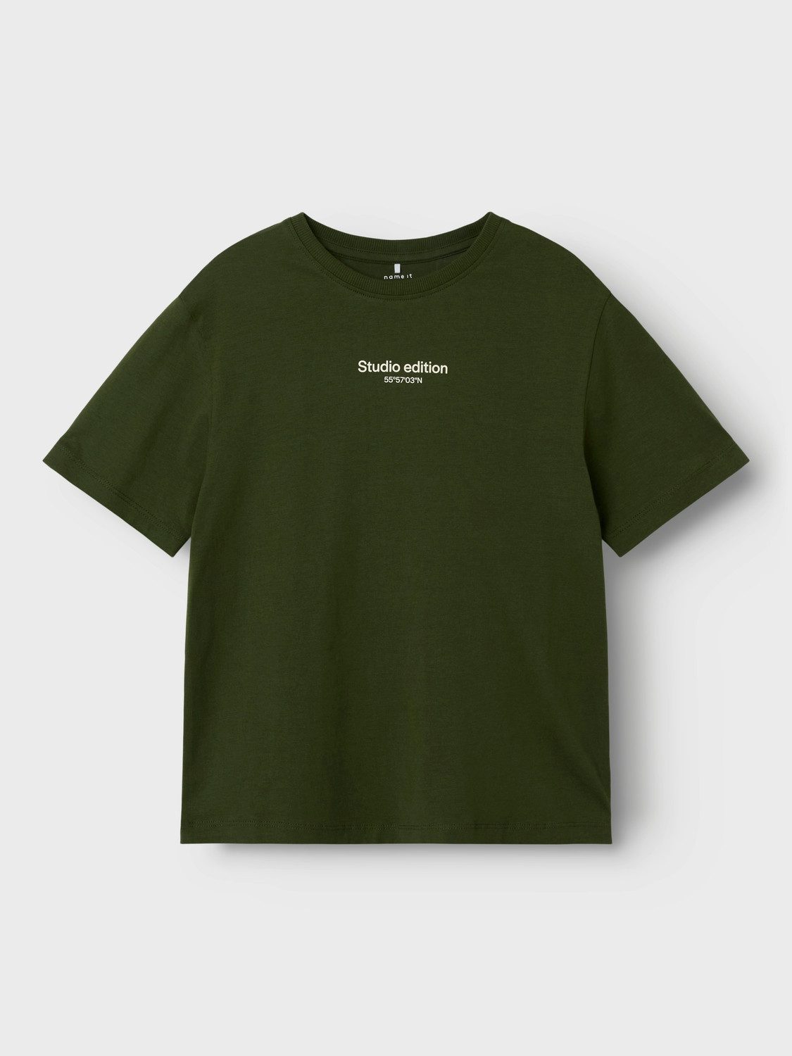Name It T-Shirt NKMBRODY SS NREG TOP NOOS mit dezentem 3D-Frontmotiv