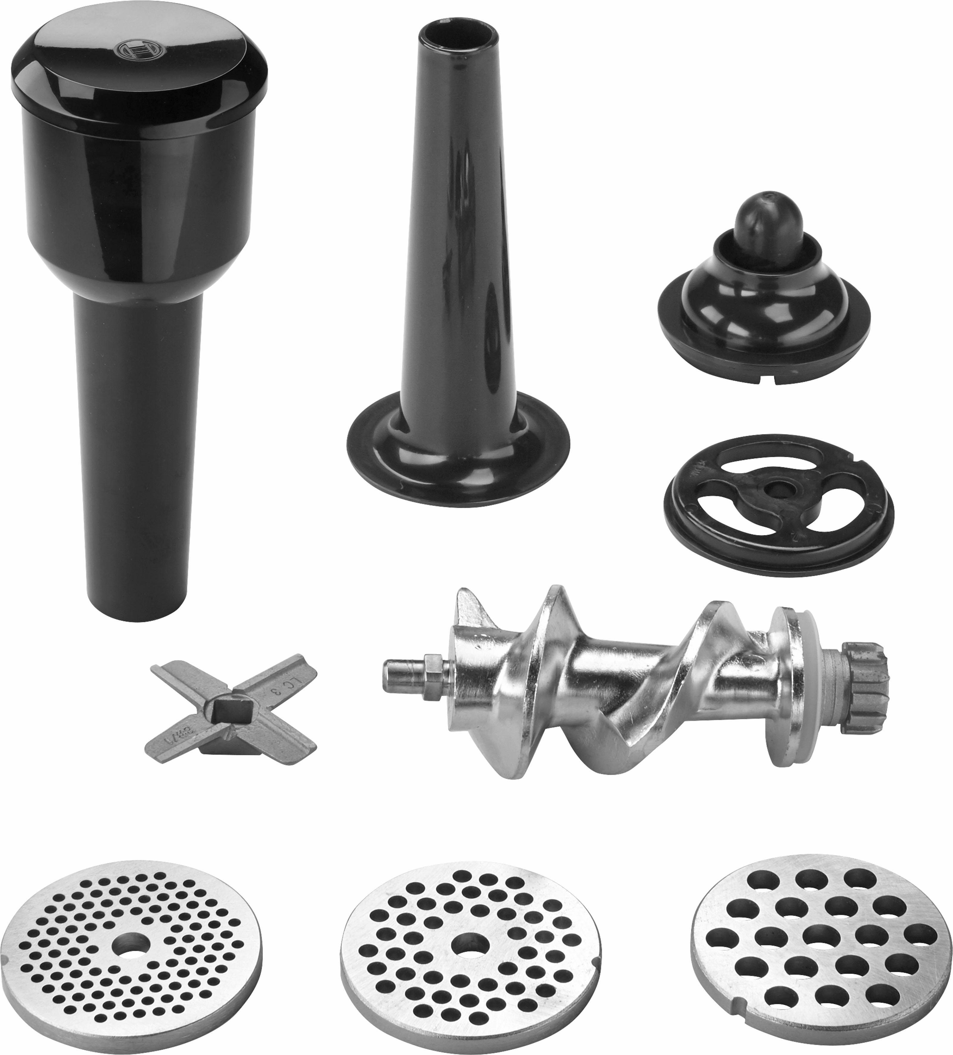 BOSCH Fleischwolfaufsatz Lifestyle Set Hunting Adventure MUZ9HA1, Zubehör für alle Bosch OptiMUM Küchenmaschinen MUM9…, Fleischwolf, Wurststopfer-Aufsatz, Kebbe – Bild 4 von 5