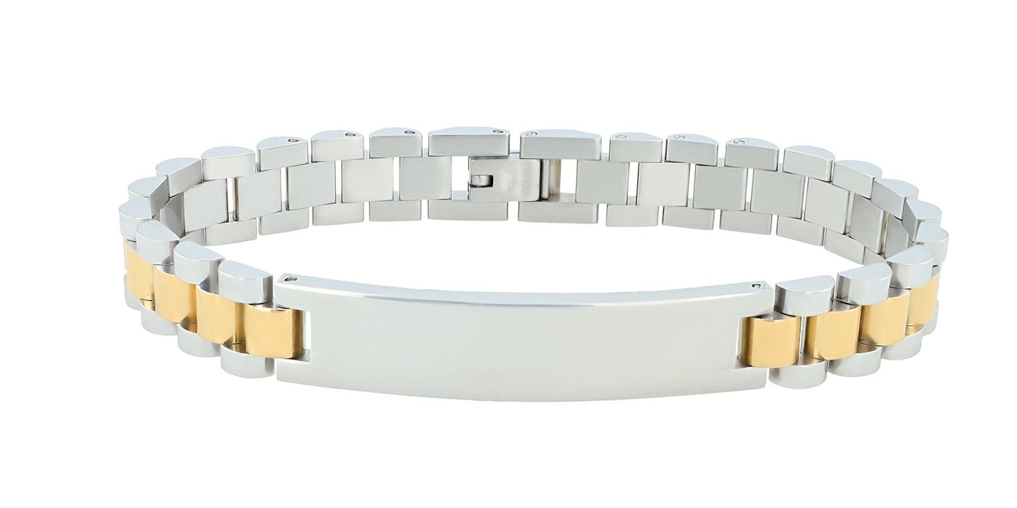 Gliederarmband Armband – Gliederarmband aus Edelstahl 20,5 cm