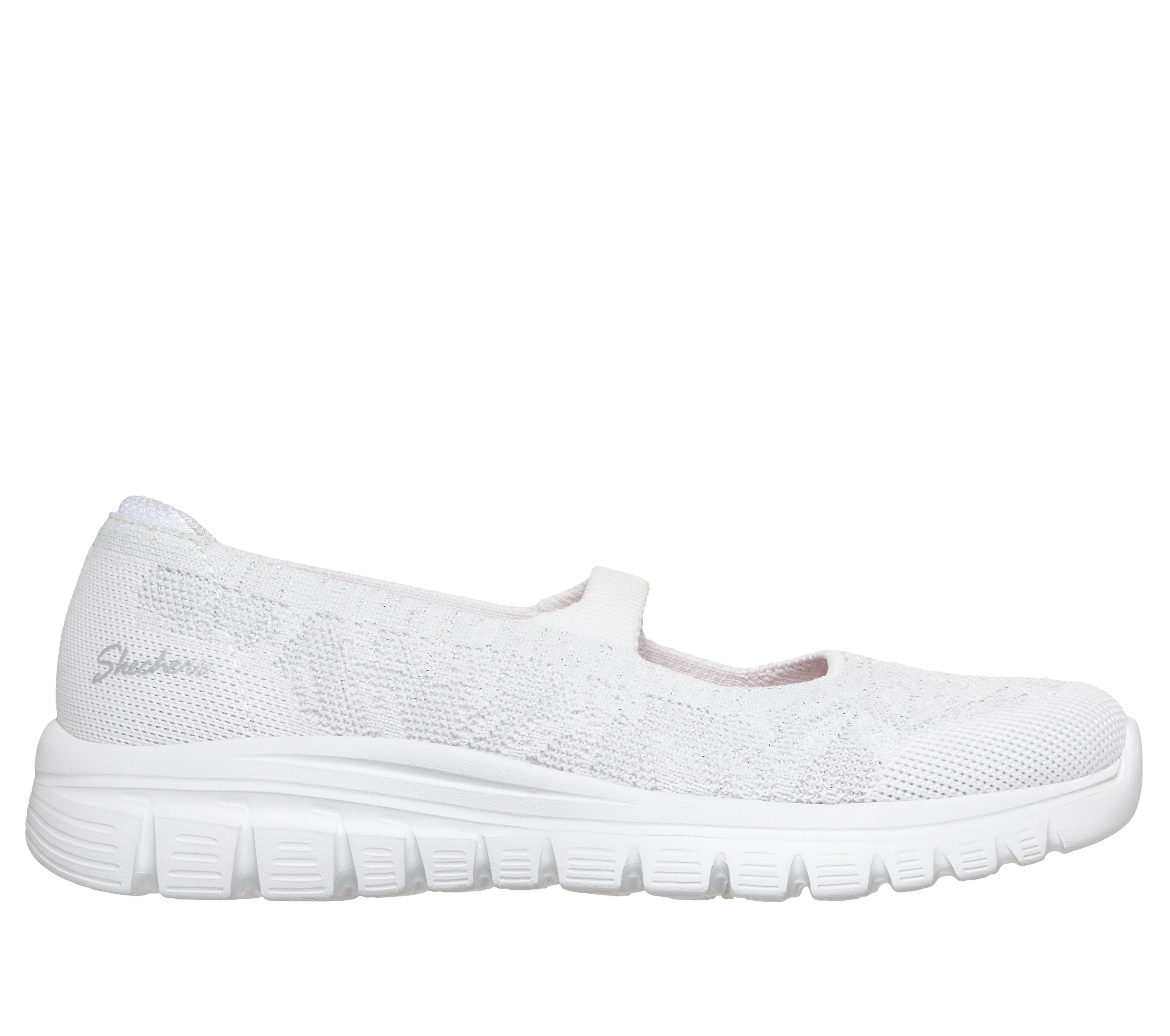 Skechers GRACEFUL Ballerina Freizeitschuh, Schlupfschuh, Slipper mit Stretch-Fit – Bild 5 von 5