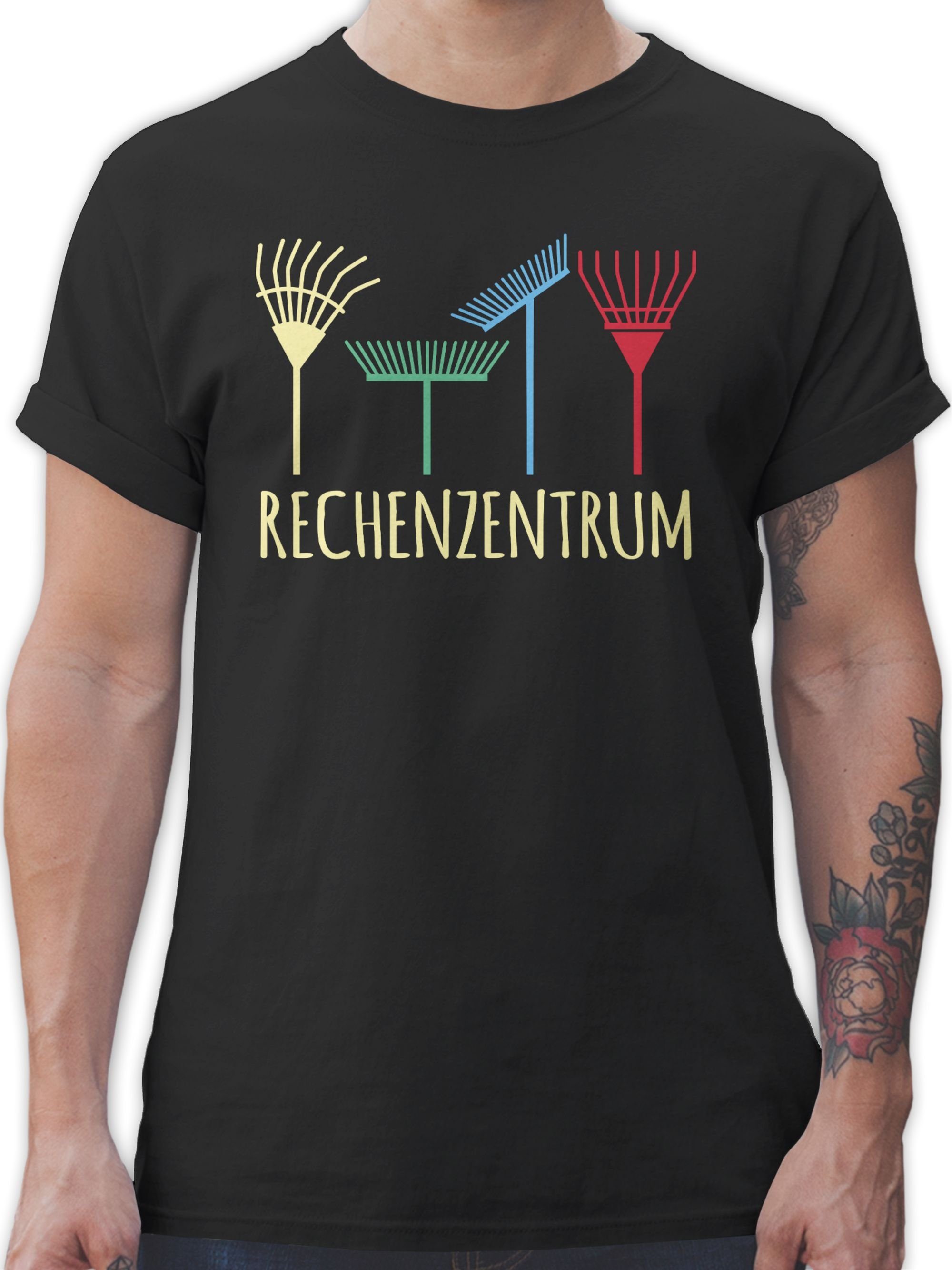 Shirtracer T-Shirt Rechenzentrum - Geschenk Gärtner günstig online kaufen