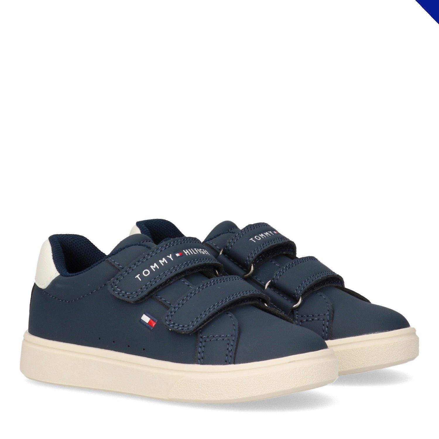 Tommy Hilfiger Sneaker Halbschuh, Klettschuh im sportlichen Retro-Design