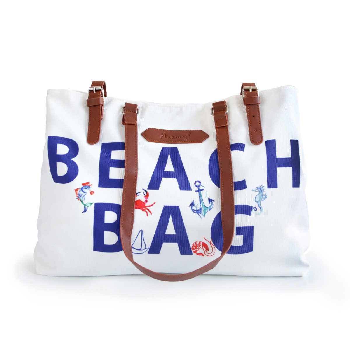 ANEMOSS Strandtasche Anemoss Strandtasche – Viel Platz & komfortabel