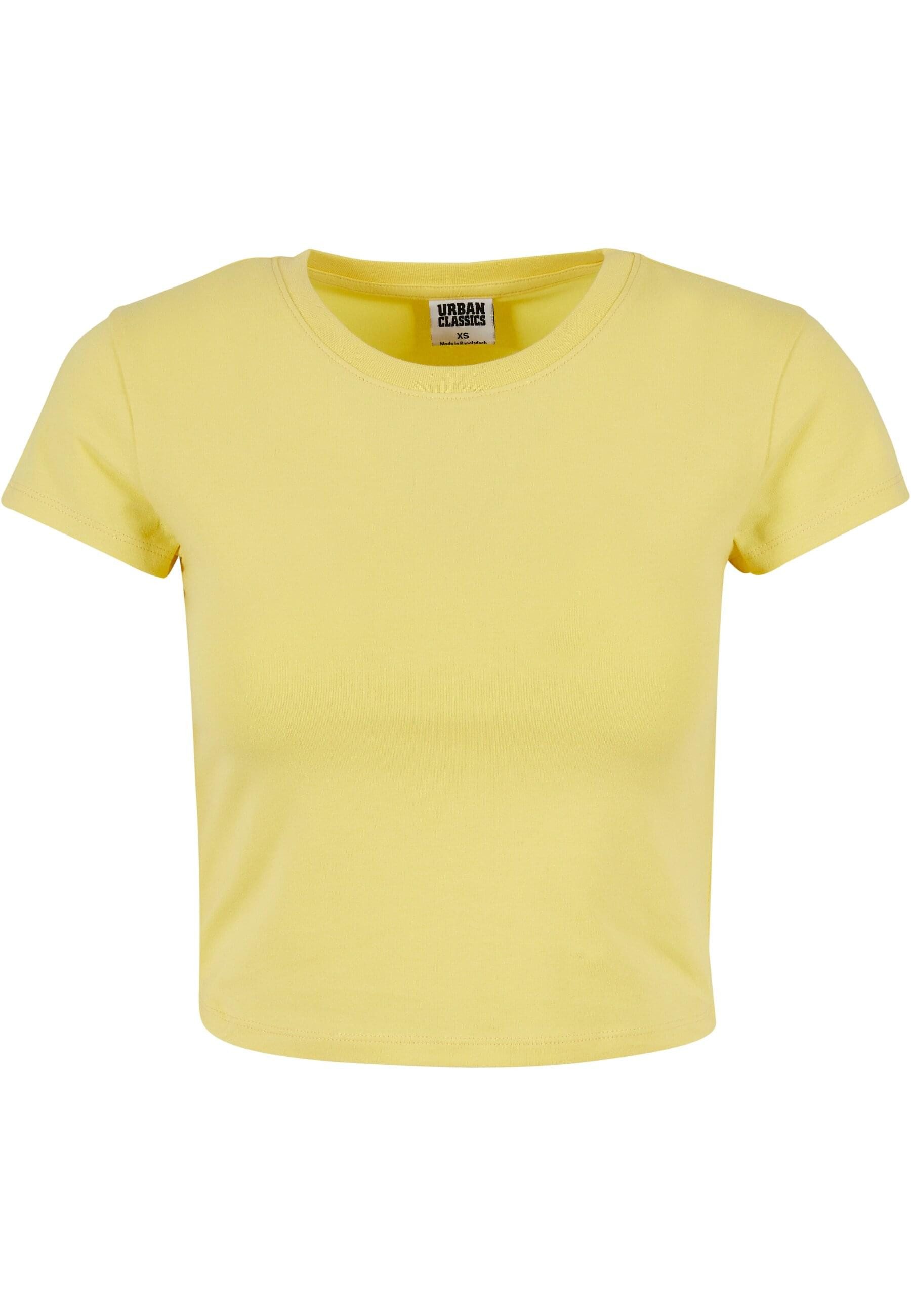 URBAN CLASSICS T-Shirt Urban Classics Damen Ladies Stretch Jersey Cropped T günstig online kaufen