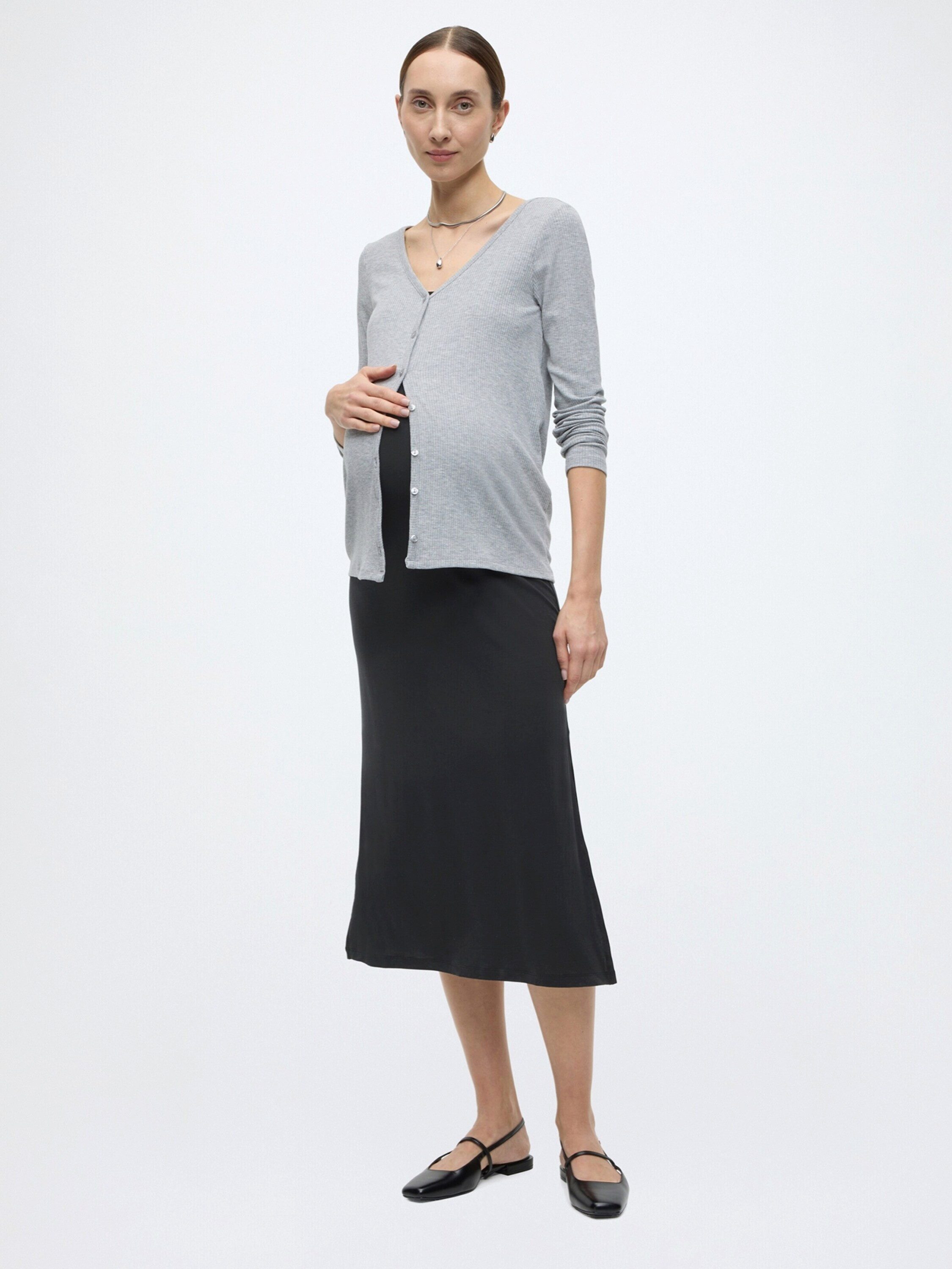Vero Moda Maternity Bleistiftrock VMMAva (1-tlg) Drapiert/gerafft