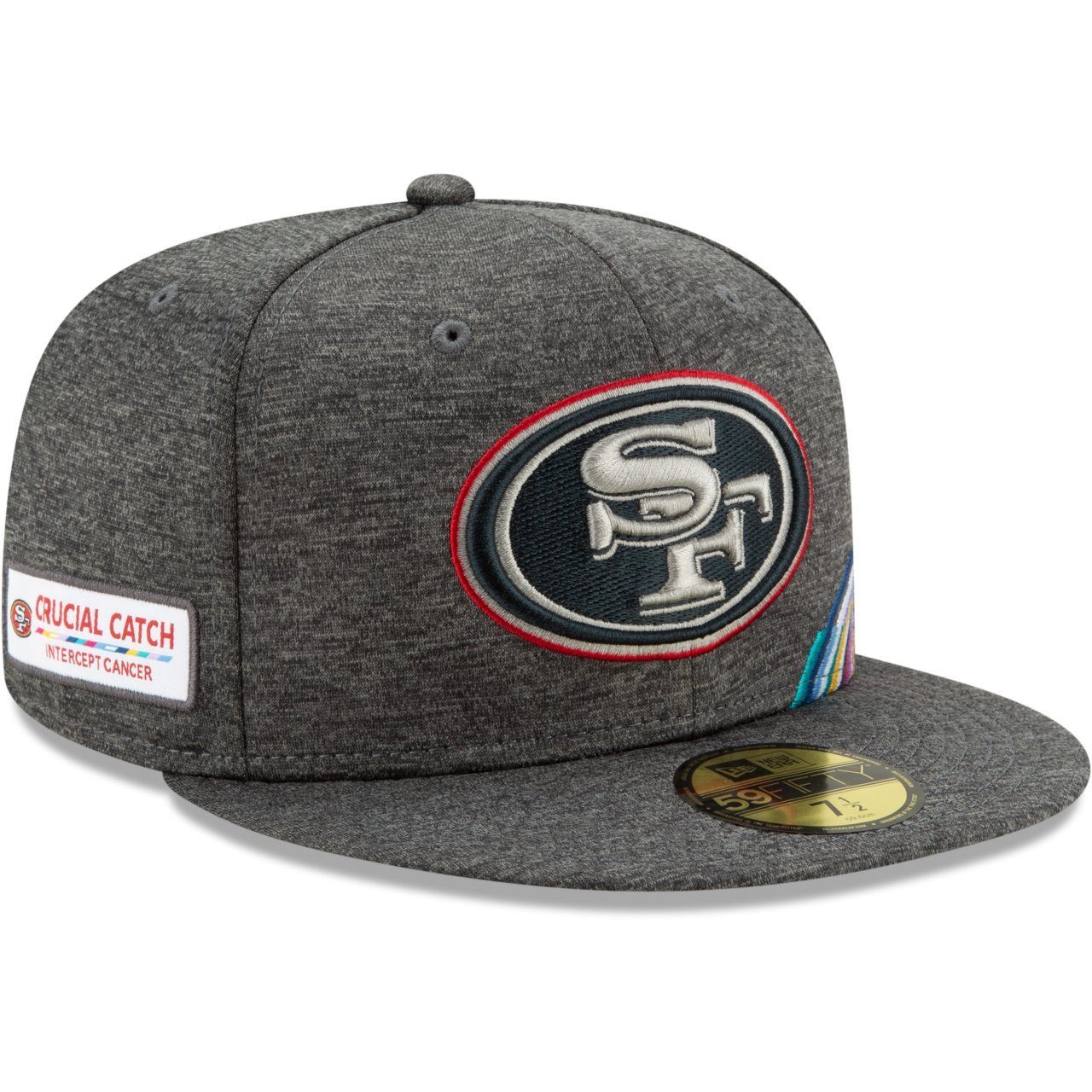 New San Francisco 49ers 59Fifty Teams CATCH Cap NFL CRUCIAL Era Fitted
