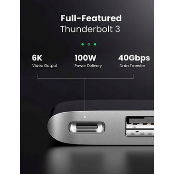 UGREEN 6-IN-2 Hub Adapter for Macbook Pro / Macbook Air Notebook-Adapter