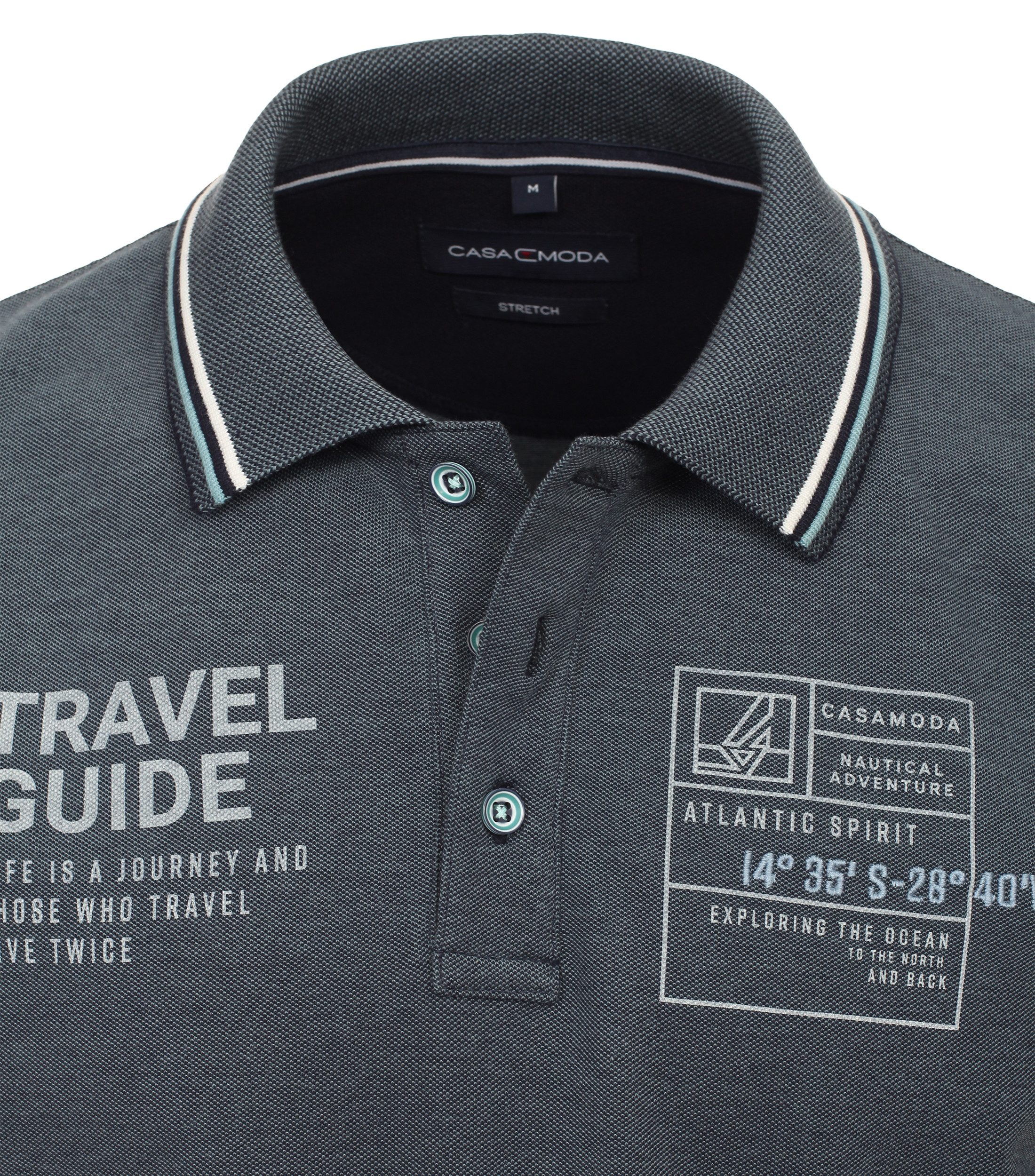 CASAMODA Poloshirt CASAMODA Polo-Shirt uni