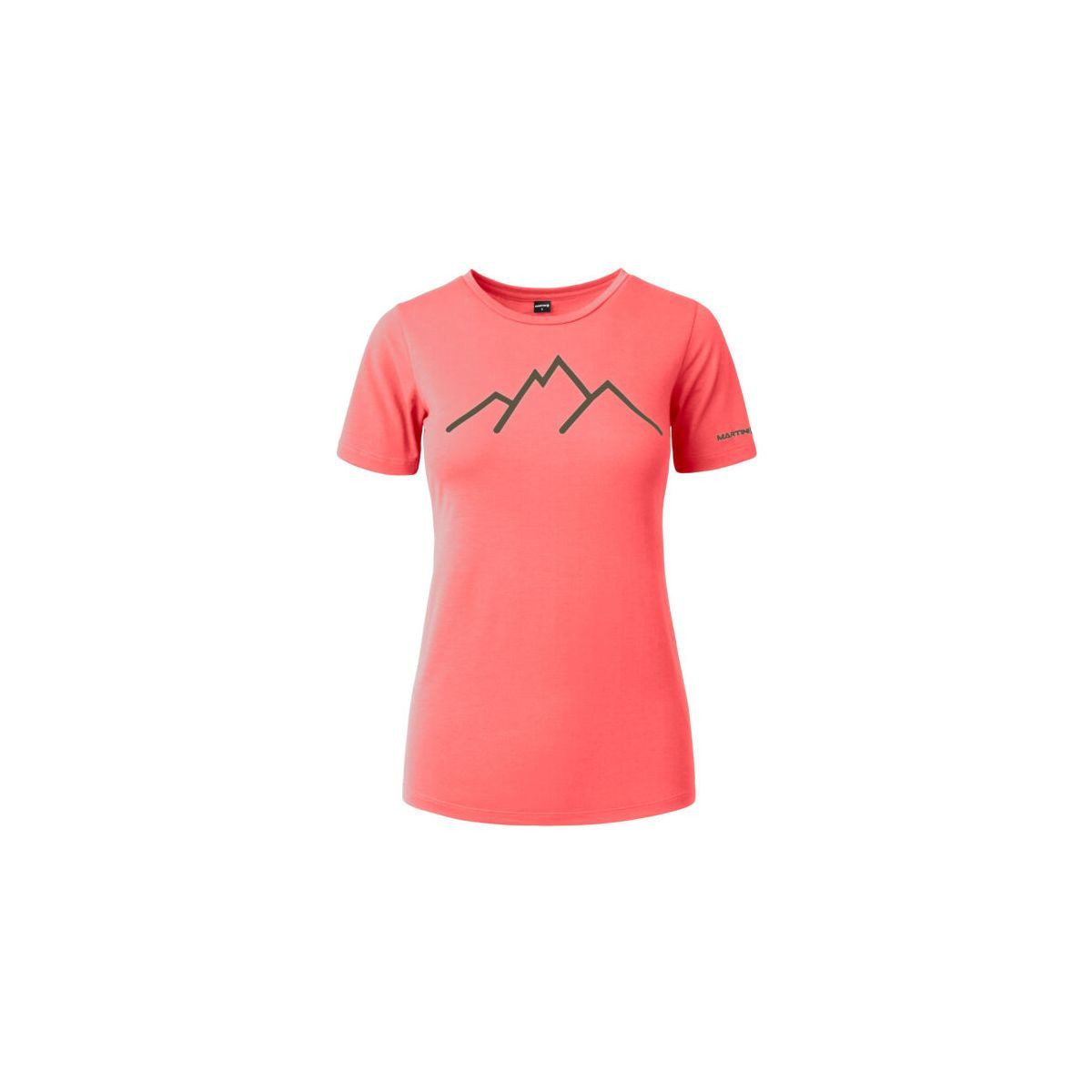 MARTINI Kurzarmshirt Alpmate Shirt W Atmungsaktives, umweltfreundliches Damen-Shirt für