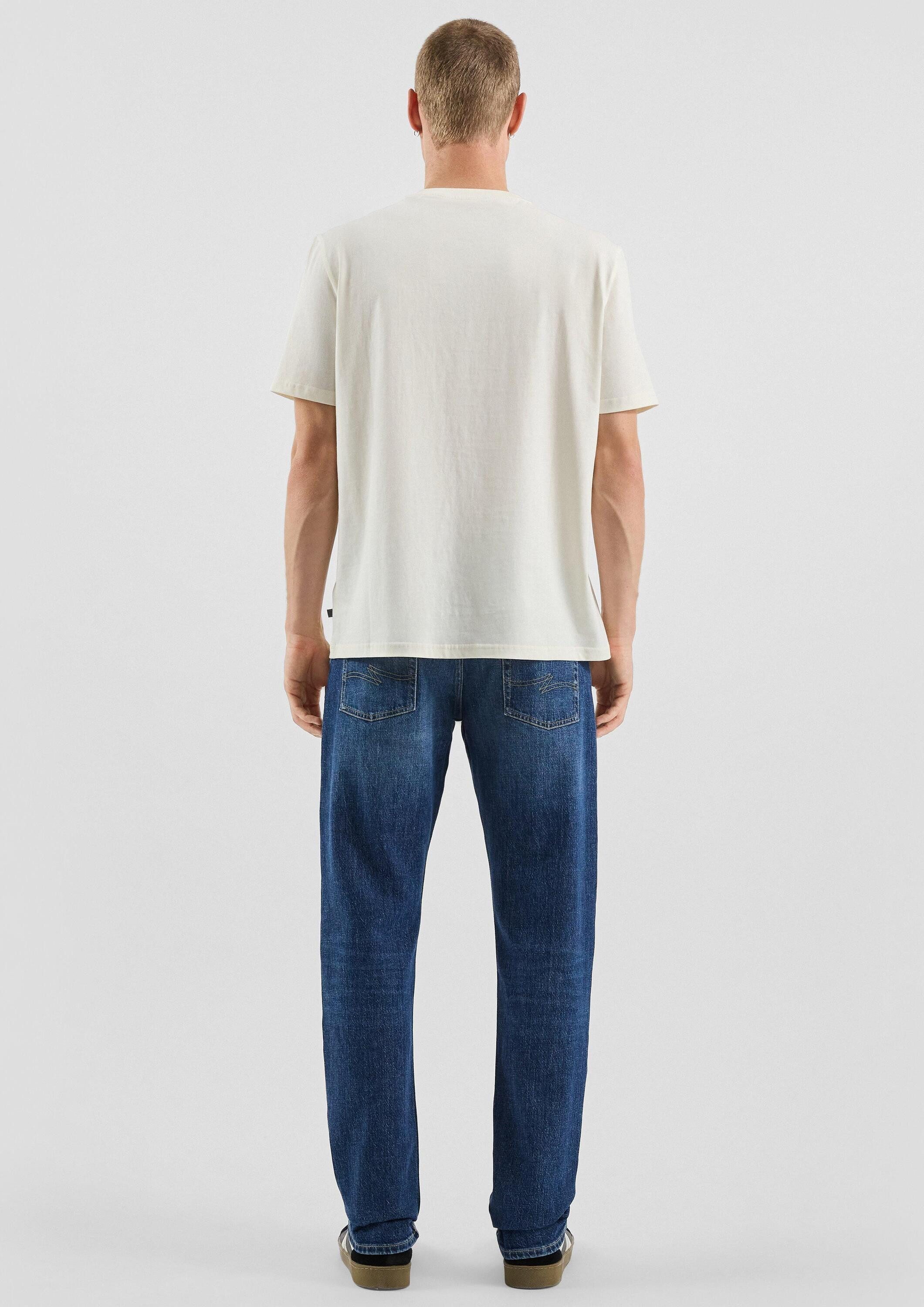 QS Kurzarmshirt T-Shirt T-Shirt mit Print