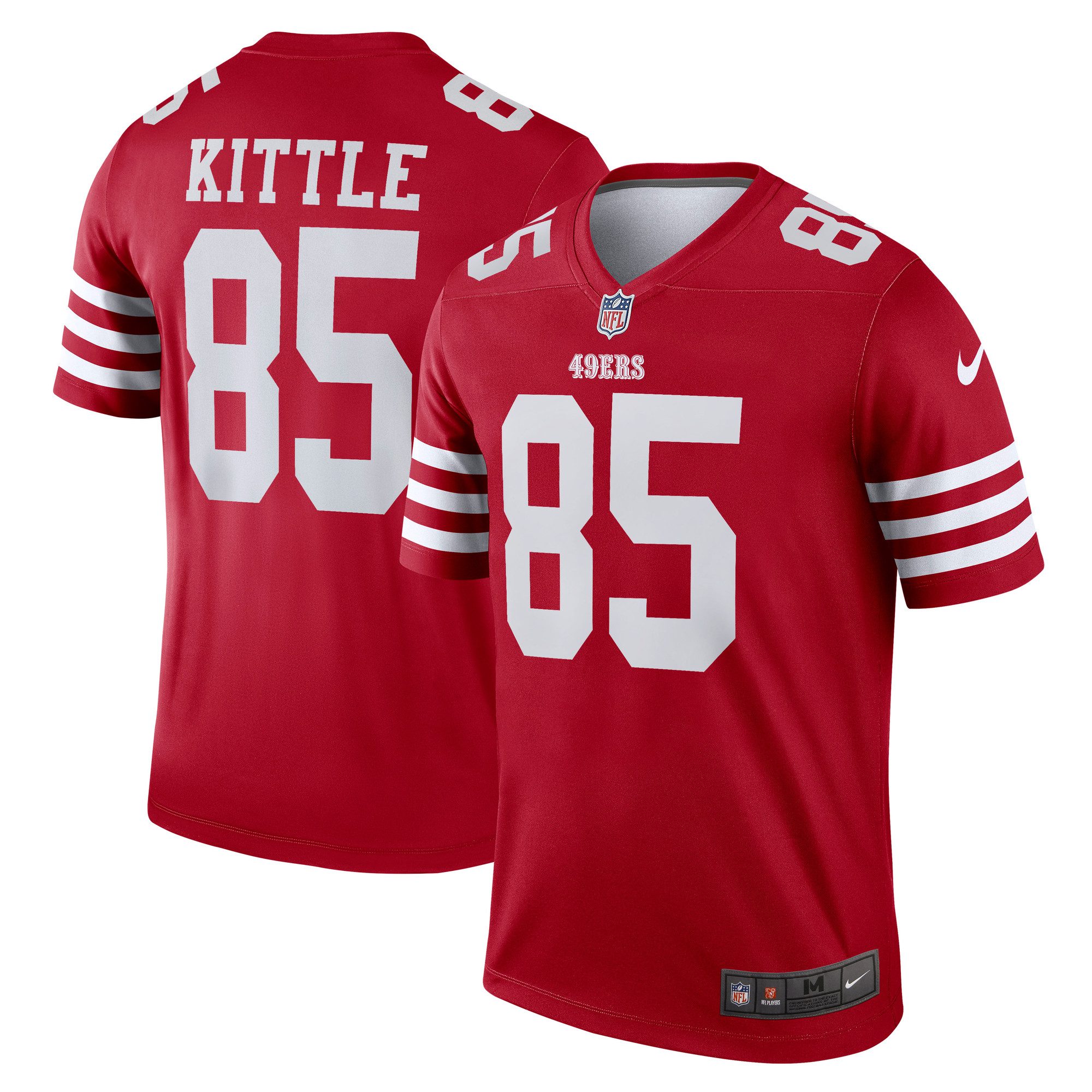 Nike Footballtrikot Nike Trikot San Francisco 49ers NFL Legend Jersey Kittle 85