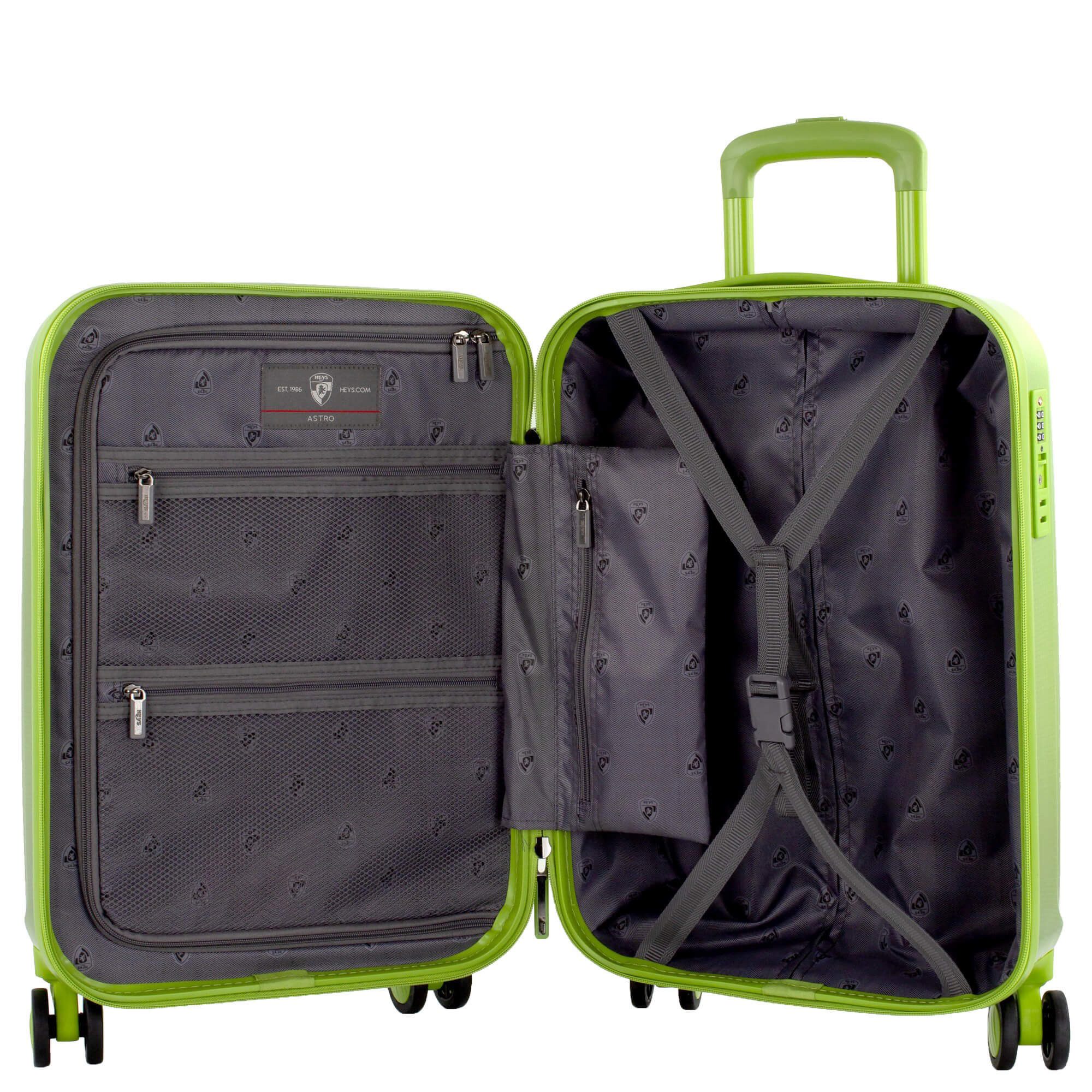 Heys Handgepäck-Trolley Astro - 4-Rollen-Kabinentrolley S 53 cm (green), 4 Rollen – Bild 5 von 5