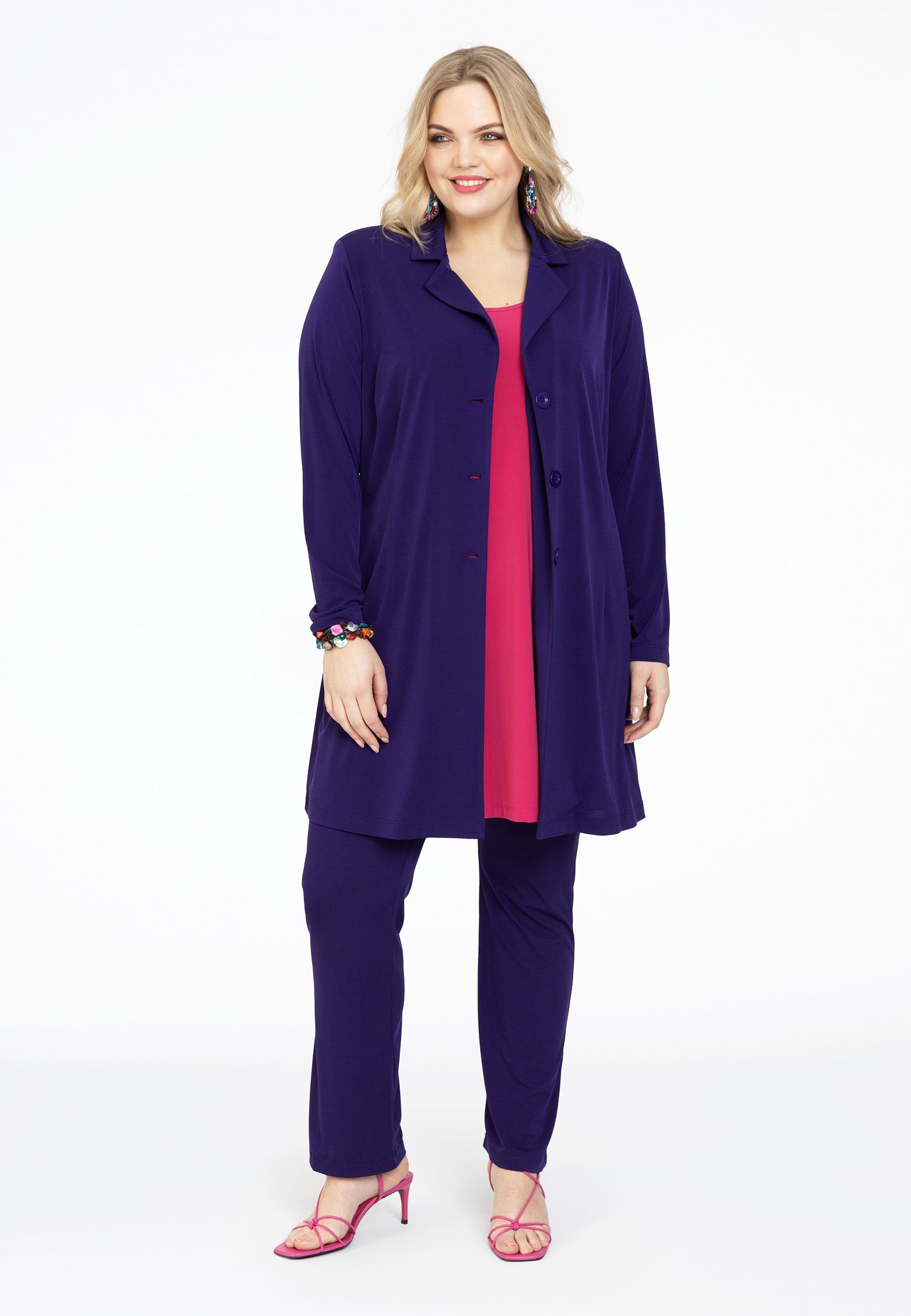 YOEK Jackenblazer Damen Blazer Große Größen