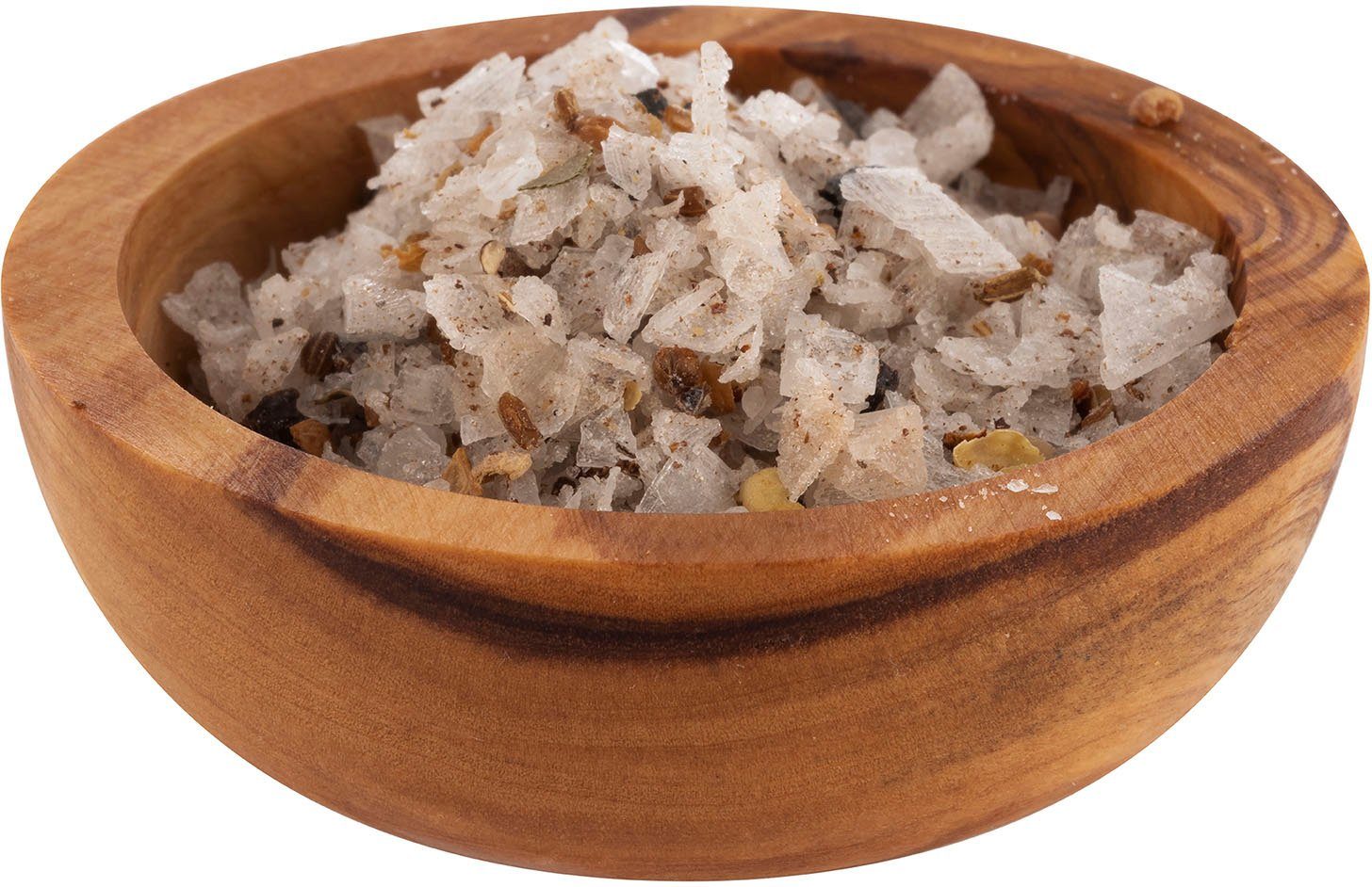 APS Dipschale OLIVE, Holzwerkstoff, (Set, 4-tlg), geöltes Olivenholz, jedes Stück ein Unikat