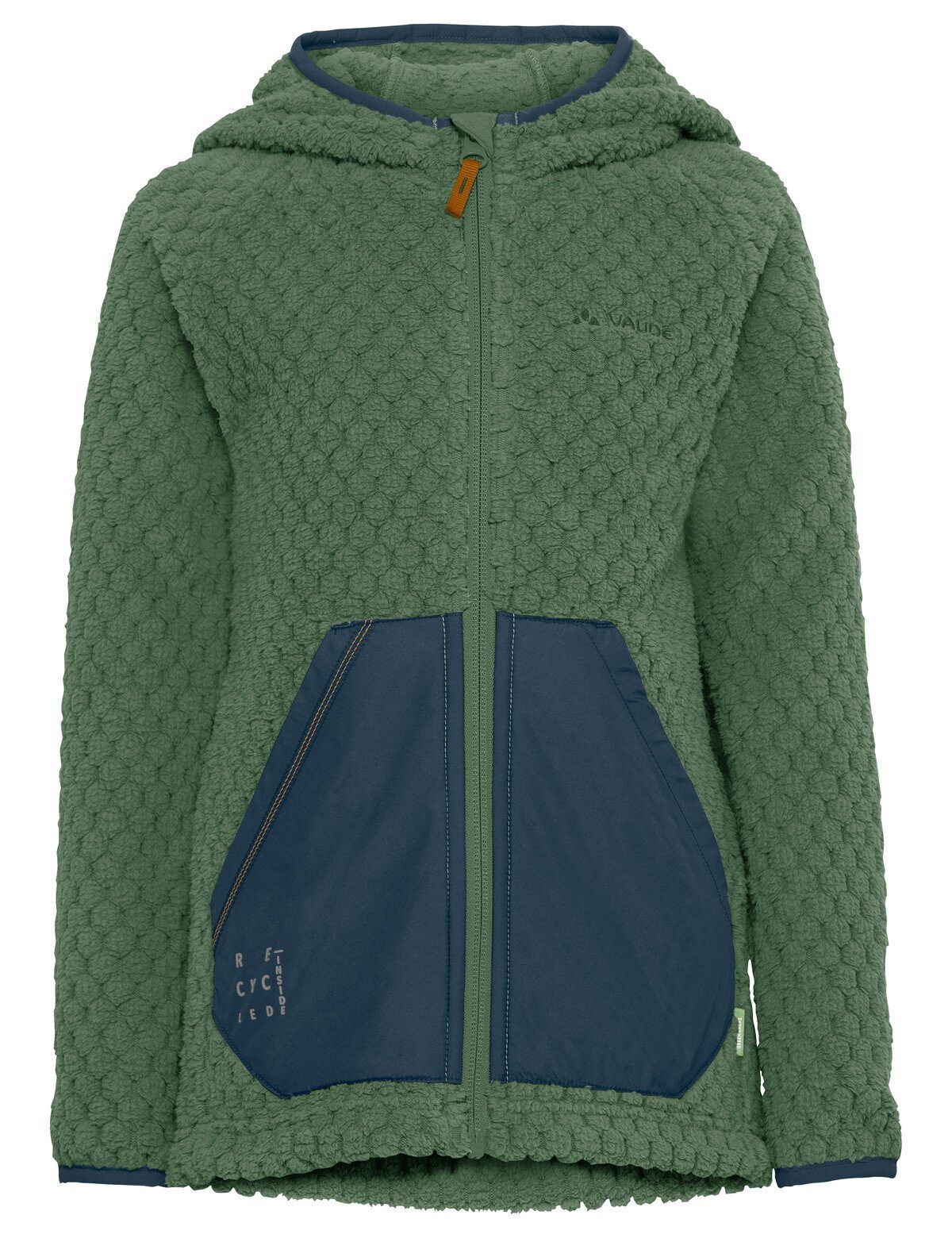 VAUDE Outdoorjacke Kids Manukau Fleece Jacket (1-St) Klimaneutral kompensiert woodland