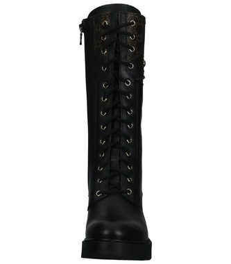 Nero Giardini Stiefel Leder/Textil Schnürstiefel