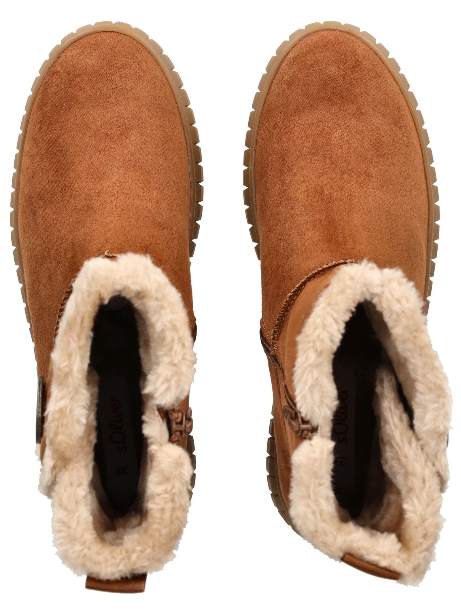 s.Oliver s.Oliver Stiefelette Lederimitat/Textil Stiefelette